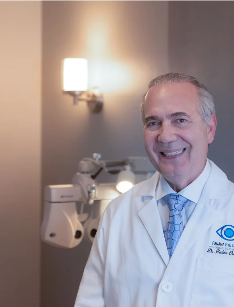 Dr. Rubén Orillac, especialista de Panama Eye Center